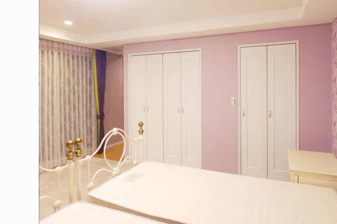 夢見る空間を内装から―ヨーロピアンテイストの寝室